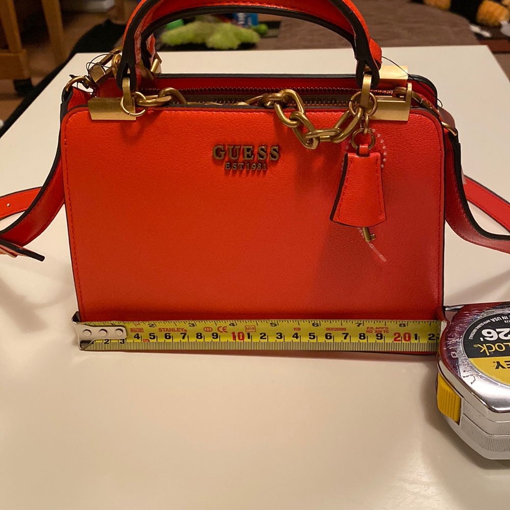 Guess Women’s Kristie- Mini Handbag Dual Compartment Satchel